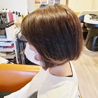 ショート カラー spa hair ark 富井直美のヘアスタイル