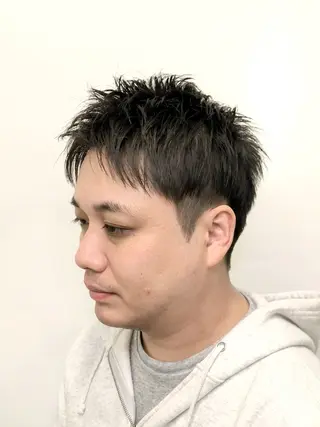 メンズ 廣多 克哉のヘアスタイル