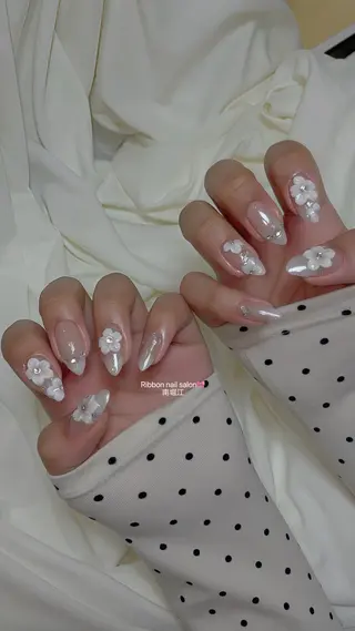 ネイル RibbonNail 南堀江のネイルデザイン