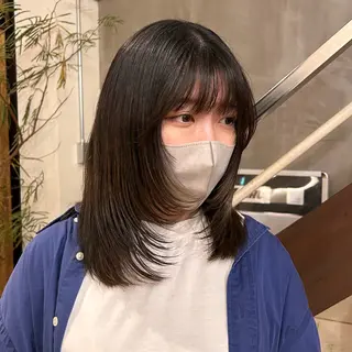 ミディアム ボブ 🌿 堀江 心斎橋 🌱りののヘアスタイル