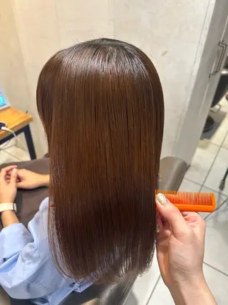 ミディアム 透明感カラー/ Ⓜ️めぐみのヘアスタイル