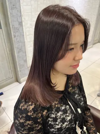 ミディアム ✨髪質改善カラー✨ ななみのヘアスタイル