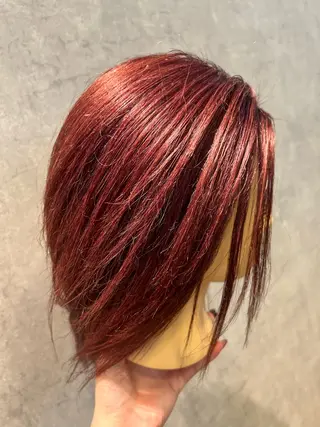 ロング カラー そら୨୧˖men's /デザインカラーのヘアスタイル
