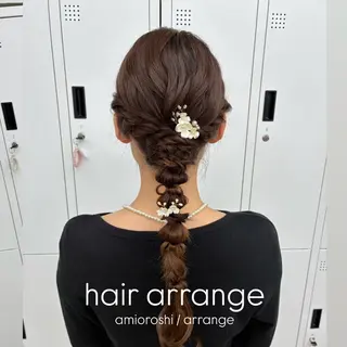 ヘアアレンジ 艶カラー┊͙透明感 ┊͙横浜┊͙みゆ🩵のヘアスタイル