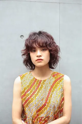 パーマ 權軒 真尋 /モデル様募集中のヘアスタイル