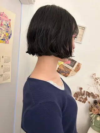 ミディアム パーマ maho/垢抜け カラーパーマのヘアスタイル
