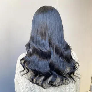 ロング 縮毛/ダブルカラー 🦋ベージュヘア🦋のヘアスタイル