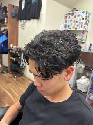 パーマ 酒井 陽人のヘアスタイル