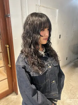 ロング カットモデル募集中 🪐✩ 大久保 那奈のヘアスタイル