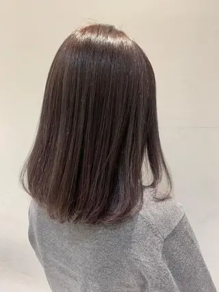 セミロング 髪質改善/縮毛矯正 🎀小林 唯 🎀のヘアスタイル