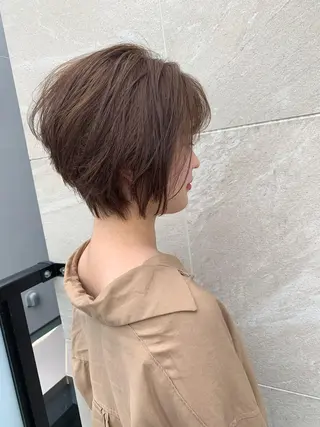 ショート カラー カラー特化サロン大阪 ルービック江坂/新城のヘアスタイル