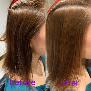 セミロング パーマ Ｋ Ｋのヘアスタイル