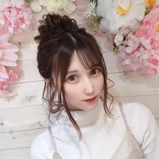 ヘアアレンジ ヘアメイク エンカレッジのヘアスタイル
