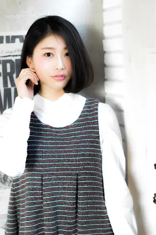 ショート 酸性縮毛矯正 店長浅野太郎のヘアスタイル