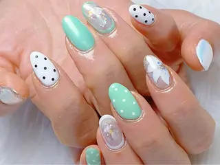 ネイル shasha 加美駅のネイルデザイン