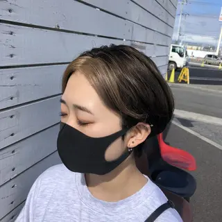 ミディアム CREAPY  代表 福田 将太のヘアスタイル