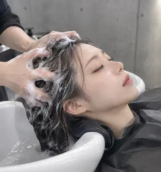ミディアム MODE K’s西宮 JR西宮のヘアスタイル