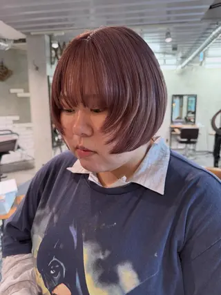 ショート カラー RorriM natsuのヘアスタイル