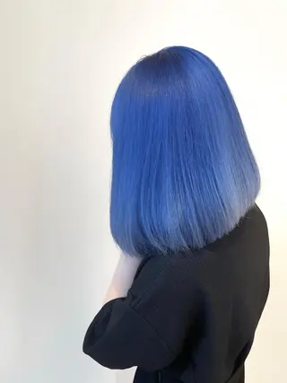 ミディアム カラー 美髪縮毛矯正✨ カラーが得意💪本間のヘアスタイル