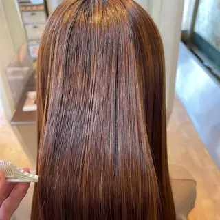 ロング 梶谷 和希のヘアスタイル