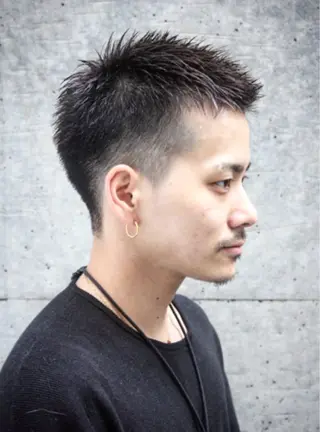 メンズ 須賀 知穂のヘアスタイル