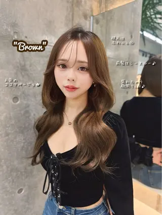 ロング ゆーだい🇰🇷韓国 🇰🇷×髪質改善のヘアスタイル