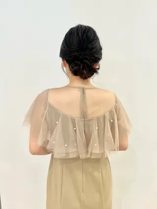 ヘアアレンジ hair set 髪質改善のヘアスタイル