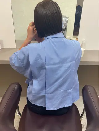 ショート minatsu 東京の技術を京都でのヘアスタイル