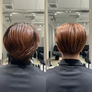 ショート カラー メンズ 似合わせスタイル 表参道🌿ちえのヘアスタイル
