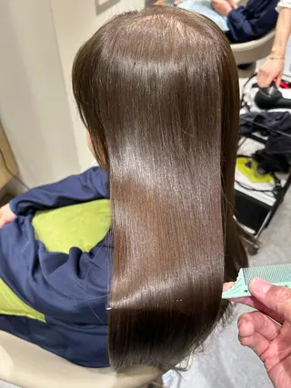 ロング カラー 柳澤 武宏のヘアスタイル