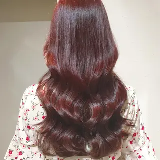 ロング カラー ヘアアレンジ 柔らか垢抜けｶﾗｰと ｶｯﾄ🫧ASUKAのヘアスタイル