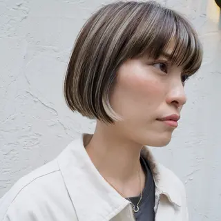 ショート カラー beronica ベロニカのヘアスタイル