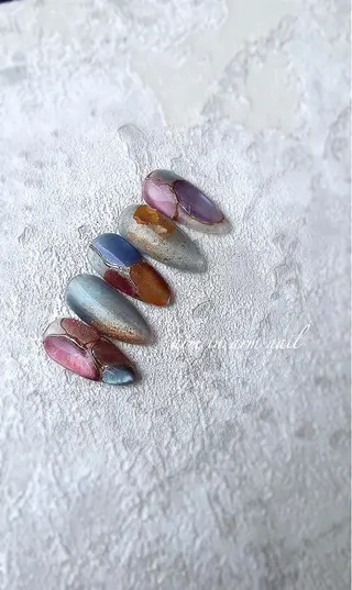 ネイル arm in arm ︎✿Yamamotoのマツエク・マツパデザイン