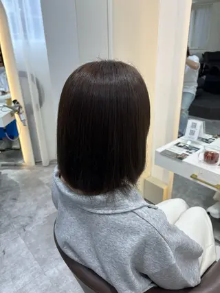 ショート カラー 艶髪カラー・縮毛矯正 ・レイヤーAsunaのヘアスタイル