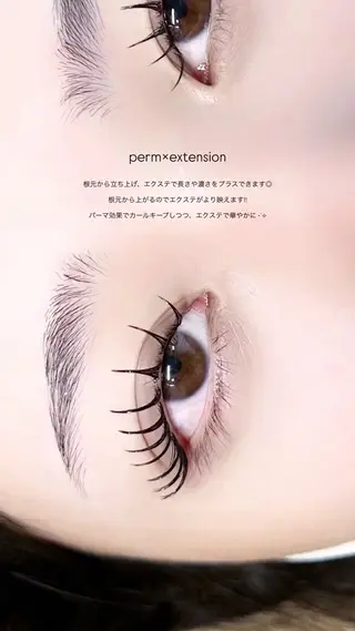 マツエク・マツパ MOKARA Sayukiのマツエク・マツパデザイン