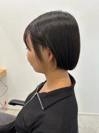 ショート カラー レイヤー/ヘアセット 💐nao.のヘアスタイル