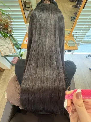 ロング 🤍ちなつ /髪質改善ヘアエステのヘアスタイル