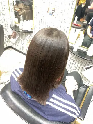 ミディアム 池田 亮雅のヘアスタイル