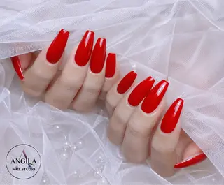 ネイル ANGILA ネイル¨̮S*Y*Kのネイルデザイン