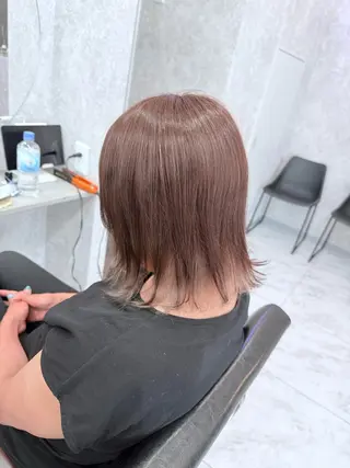 ショート カラー 🌺ハイトーン🌺 矢葺 なぎさ🌺🌺のヘアスタイル
