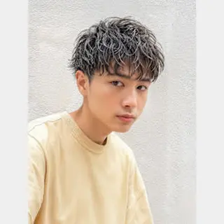 ショート メンズ 絶壁解消/横顔美人に なるカット/尾瀬和也のヘアスタイル