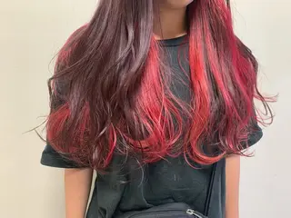 ロング カラー カラー特化型美容師 保住のヘアスタイル