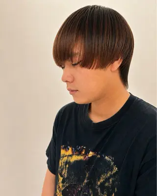 ショート メンズ 久木原 ゆりのヘアスタイル