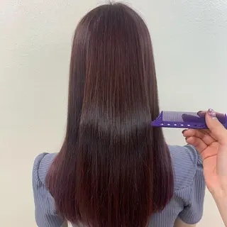ロング カラー 盛れる韓国ガーリー♡ /トレンドスタイルのヘアスタイル