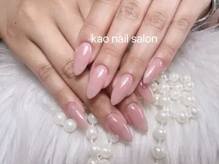 ネイル kao nail マグネット/長さだしのネイルデザイン