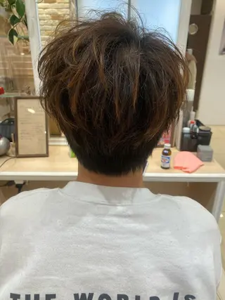 メンズ 🩵波巻き/ツイスパ HARU💎のヘアスタイル