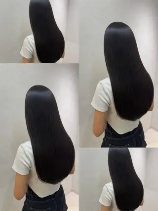 ロング 透明感カラーボブ レイヤー/asukaのヘアスタイル