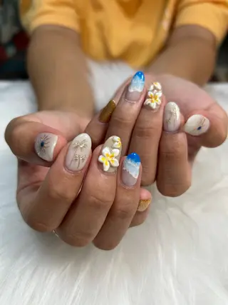ネイル お絵描きネイル Hanakoのネイルデザイン