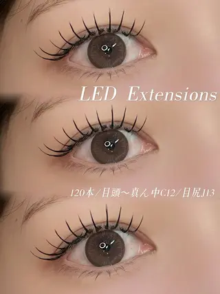 マツエク・マツパ Eye Riche chikaのマツエク・マツパデザイン