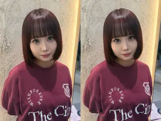 カラー 優那 / hearts.のヘアスタイル